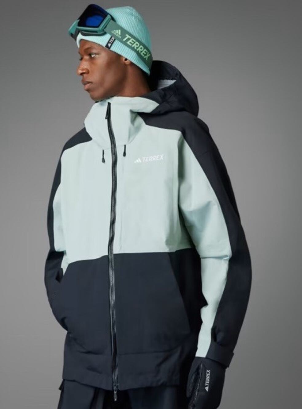 adidas Terrex Post-Consumer Snow Jacket Black IB4218- Men's XL NWT$500